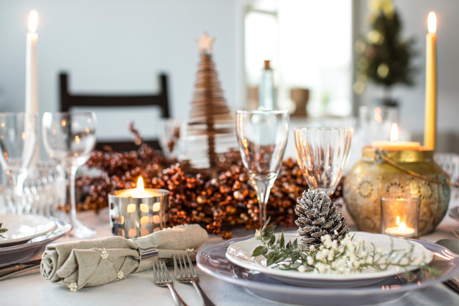 Idee Per Apparecchiare La Tavola A Natale 6 idee per apparecchiare la tavola a Natale - Arredamenti Bleve