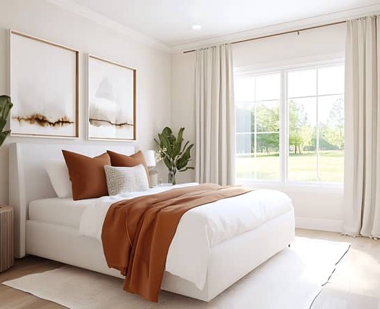 camera da letto minimal