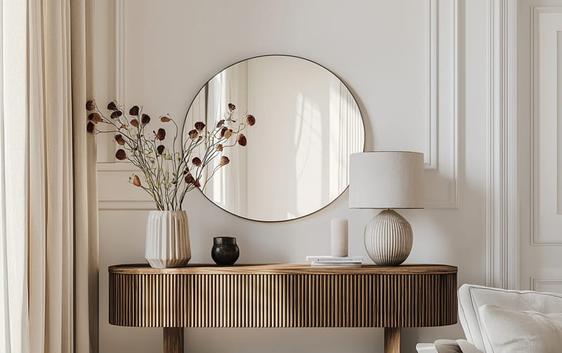 Specchi in casa, come usarli per ampliare luce e spazio
